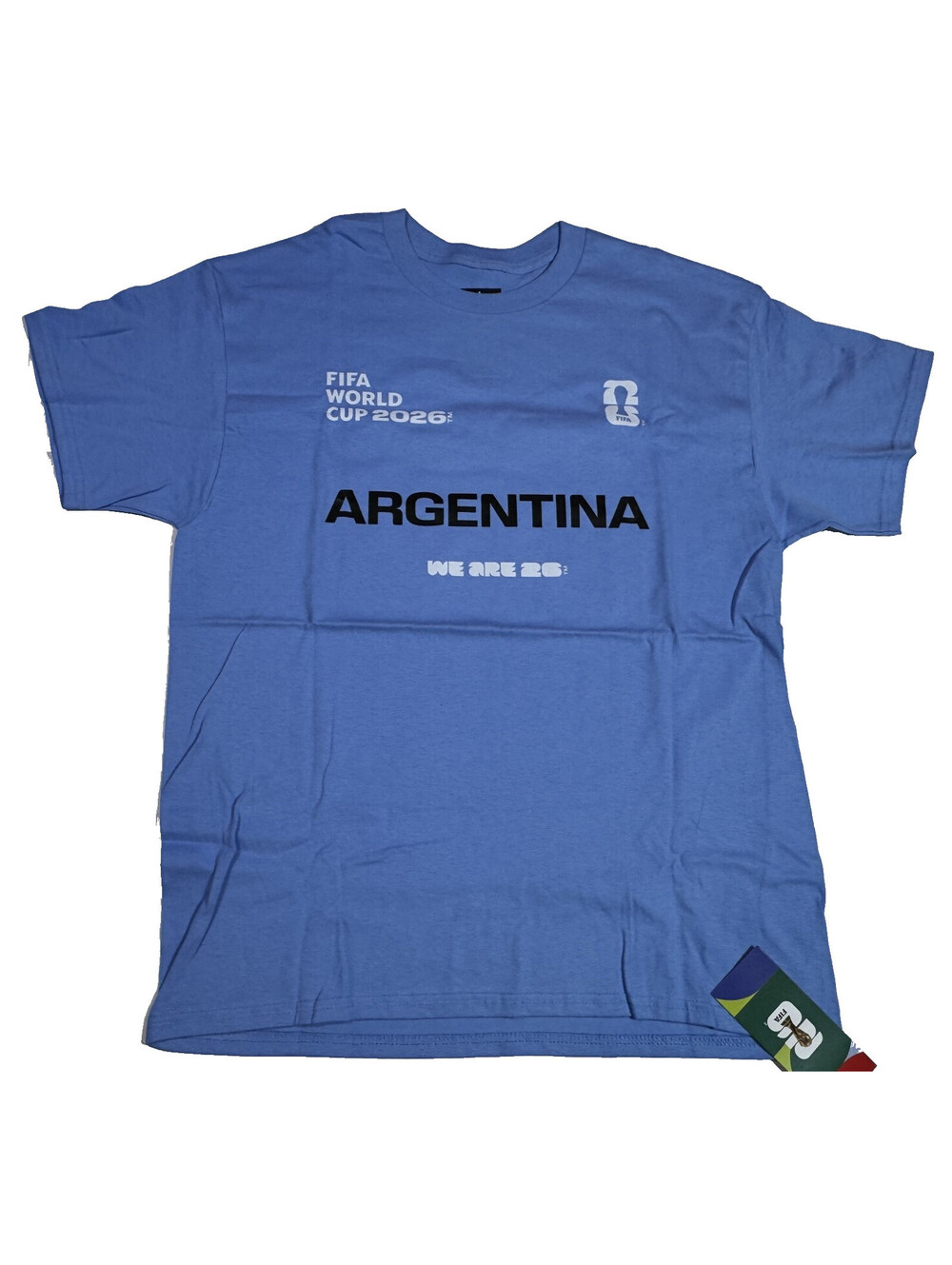 FIFA World Cup 2026 Team Argentina T-Shirt Soccer Football Adult XXL NWT